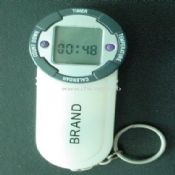 LCD Clock Light Keychain