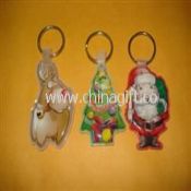 PVC Keychain with LED Light