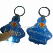 PVC LED Key Chain with Logo