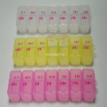 Plastic weekly pill box China