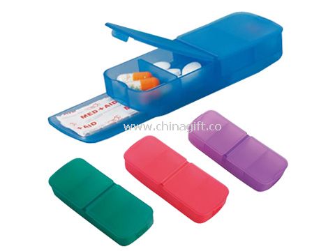 Plastic pill container medicine box pill case