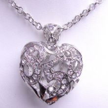 Alloy and rhodium plating Necklace China