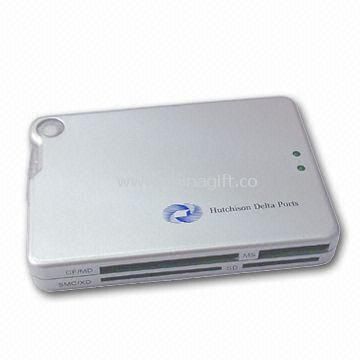 Two-in-one USB Card Reader with USB V2.0 Compliance