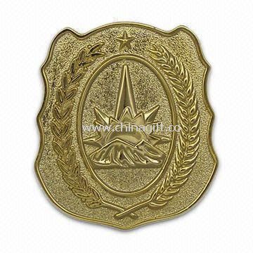 Police Badge Made of Zinc-alloy