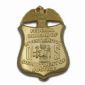 Hollow/3-D Police Badge with Soft Enamel Colors Filled small pictures
