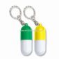 Capsule Pill Case with Keyring small pictures