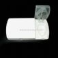 White Pocket ABS Pill Box with Transparent Cutter Cover small pictures