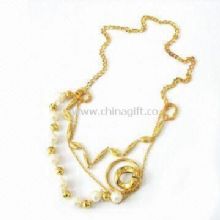 Fashion Necklace Made of CCB and Imitated Pearls China