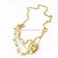 Fashion Necklace Made of CCB and Imitated Pearls small pictures