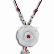 Handmade Necklace Made of A Grade Jade with Chord