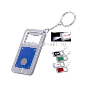 LED key chain flashlight light