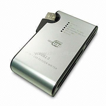 Mini Card Reader with Plug-and-play Function Supports Up to 80 Types of Flash Memory Cards
