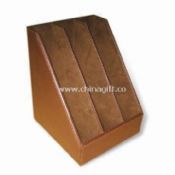 Leather Magazine File Holders with Standard