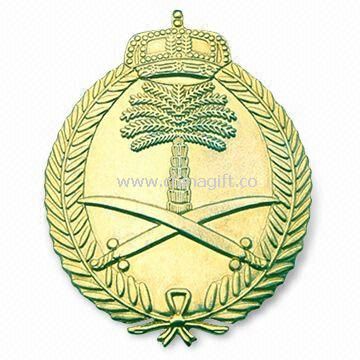 Cap Badge Made of Zinc-alloy