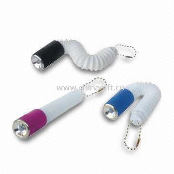 LED Light Keychains with Torch Pen Made of ABS