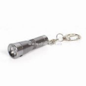 Flashlight with Keychain Made of Material Aluminum