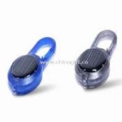 Mini Solar Keychains with Lock Buckle and 1-piece High-brightness LED Light Source