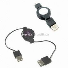 Auto Retractable USB 2.0 Cords with USB A Plug China