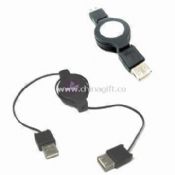 Auto Retractable USB 2.0 Cords with USB A Plug