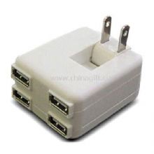 4-port USB Travel Charger for iPod with 5V DC/2A Power Output China