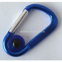 Carabiner Keychain with LED Lights in Various Colors China