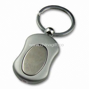 Metal Keychain with LED Light Customized Logos are Accepted