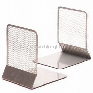 Bookends Available in Various Colors Made of Metal Mesh