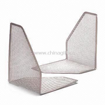 Bookends Made of Metal Mesh