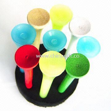 Plastic, wooden or bamboo materials Golf Tee