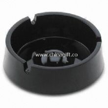 Black Glass Ashtray Measuring 14.3 x 3.8cm China