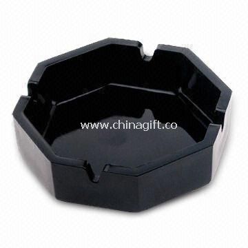 Glass Ashtray Available in Black Color