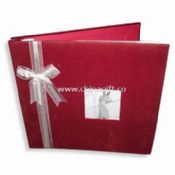 Wedding Photo Album with Velvet Cover and Self Adhesive Page