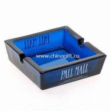 Square Shape Glass Ashtray