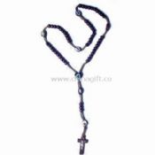 Lead-free Rosary Made of Wooden Beads and Cross