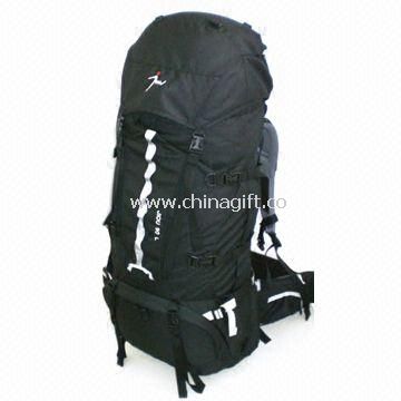 Weatherproof Zip Hiking Bag with 90L Capacity Made of 600 x 600D High Density PU