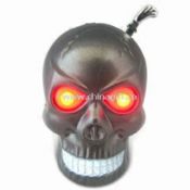 Shocking Skull Toy with Scary Sounds and Red Lights Suitable for April Fools Day medium picture