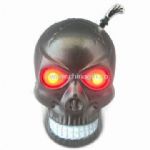 Shocking Skull Toy with Scary Sounds and Red Lights Suitable for April Fools Day small picture