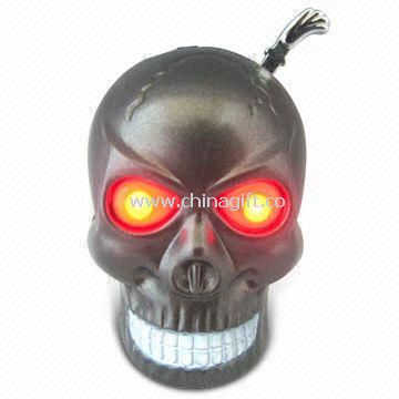 Shocking Skull Toy with Scary Sounds and Red Lights Suitable for April Fools Day