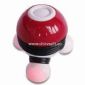 Mini Massager with LED Light and Three Massaging Heads Power by Three-piece AAA Batteries small pictures