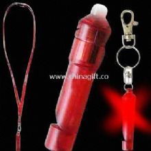 LED Keychian Light with Neck Cord and Whistle China