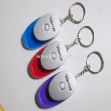 Plastic keychain with led light Customized shape China