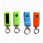 Solar LED Keychain Lights with Compass small pictures