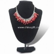 Necklace Made of Red Coral and Chain China