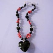 Fashion Necklace Made of Coral/Agate/Crystal
