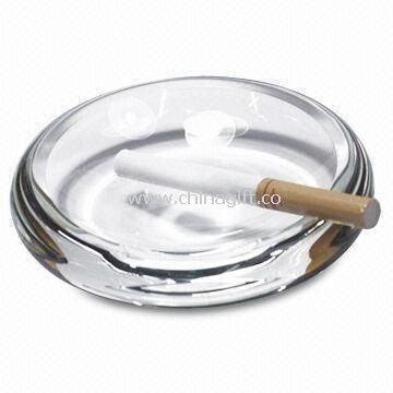 Crystal Ashtray with Logo Printing