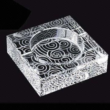 Crystal Material Ashtray