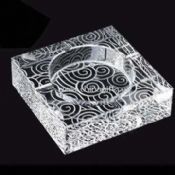 Crystal Material Ashtray