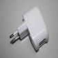 Dual USB Wall Charger for iPod/iPhone small pictures