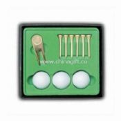 Golf Gift Set Includes 3-piece Balls 6-piece Tees and 1-piece Divot Tool