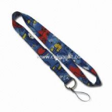 Neck Lanyard with Heat-transfer Printing and Color Buckle China